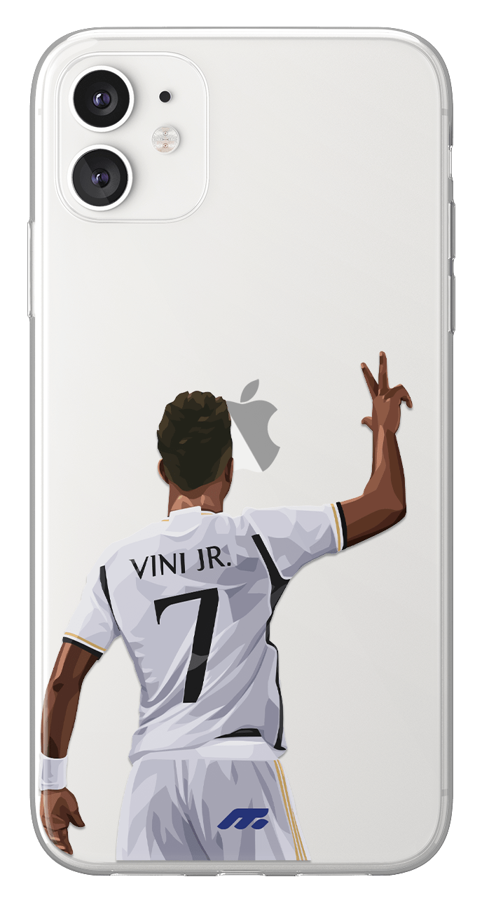 Coque de Vinicius Jr au Real Madrid pour iPhone 15
